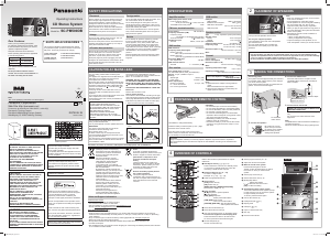 Handleiding Panasonic SC-PM500 Stereoset