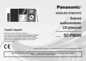 Használati útmutató Panasonic SC-PM500 Sztereóberendezés