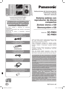 Instrukcja Panasonic SC-PM54 Zestaw stereo