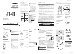 Manual Panasonic SC-PM602 Stereo-set