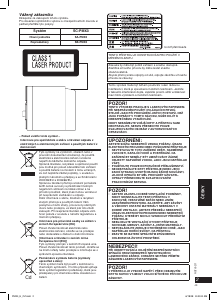 Manuál Panasonic SC-PMX3 Stereo souprava