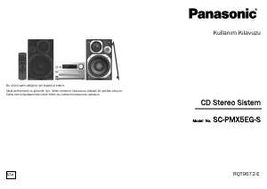 Kullanım kılavuzu Panasonic SC-PMX5EG Stereo müzik seti