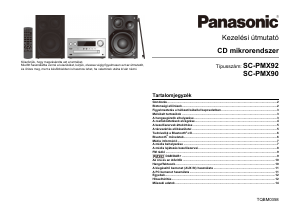 Használati útmutató Panasonic SC-PMX90 Sztereóberendezés
