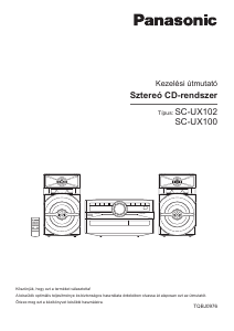 Manuál Panasonic SC-UX100 Stereo souprava