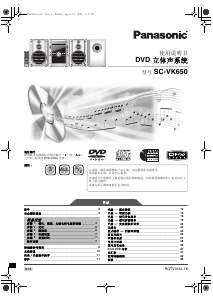 Hướng dẫn sử dụng Panasonic SC-VK650 Bộ âm thanh nổi