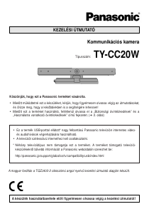 Használati útmutató Panasonic TY-CC20W Webkamera