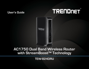 Manual TRENDnet TEW-824DRU Router
