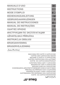 Manuale Smeg CMS645X Macchina da caffè