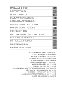 Manual de uso Smeg CMSC45 Máquina de café