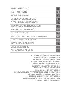 Manuál Smeg CMSC45 Kávovar