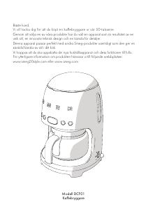 Bruksanvisning Smeg DCF01BLEU Kaffebryggare