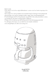 Bruksanvisning Smeg DCF01PGEU Kaffemaskin