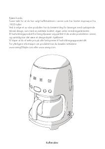 Bruksanvisning Smeg DCF02BLEU Kaffemaskin