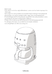 Bruksanvisning Smeg DCF02PGEU Kaffemaskin