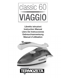 Handleiding Termozeta Classic 60 Viaggio Strijkijzer