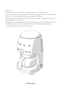 Bruksanvisning Smeg DCF02WHEU Kaffebryggare