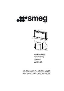 Käyttöohje Smeg KDD90VXBE Liesituuletin