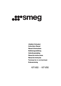 Manual de uso Smeg KFV90 Campana extractora