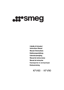 Manuale Smeg KFV90 Cappa da cucina