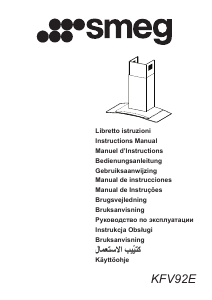 Manuale Smeg KFV92E Cappa da cucina