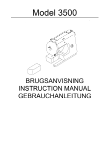 Handleiding RCE EVA Royal 3500 Naaimachine