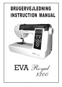 Manual RCE EVA Royal 8700 Sewing Machine