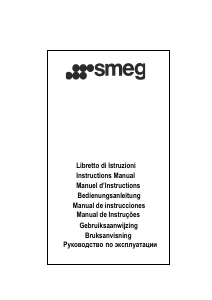 Manual Smeg KSE59RA Exaustor