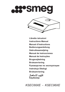 Manual de uso Smeg KSEC66XE Campana extractora