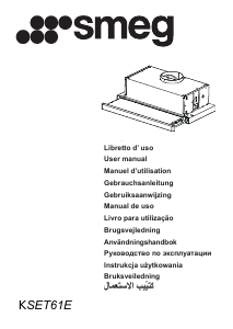 Brugsanvisning Smeg KSET61E Emhætte