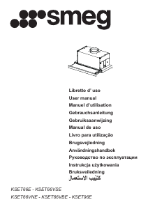 Manuale Smeg KSET66E Cappa da cucina