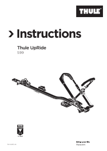 Hướng dẫn sử dụng Thule UpRide 599 Baga xe đạp