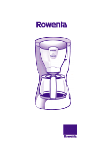 Handleiding Rowenta CG100 Napoli Line Koffiezetapparaat