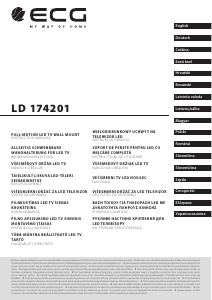 Kasutusjuhend ECG LD 174201 Seinakinnitus