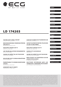 Instrukcja ECG LD 174203 Uchwyt ścienny