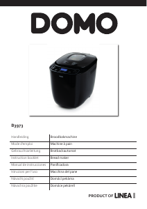 Manual Domo B3973 Bread Maker