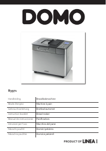 Manual Domo B3971 Bread Maker