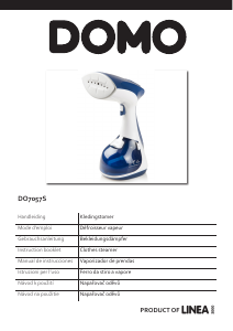 Manual Domo DO7057S Garment Steamer