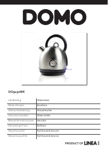 Manuale Domo DO9230WK Bollitore