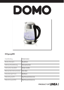 Manual Domo DO9229WK Kettle