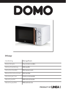 Manual Domo DO1057 Microwave