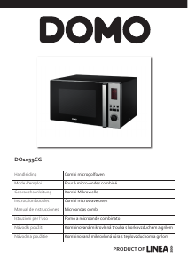 Bedienungsanleitung Domo DO1059CG Mikrowelle