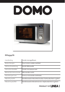 Manual Domo DO2334CG Microwave