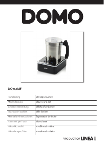 Manual de uso Domo DO717MF Batidor de leche