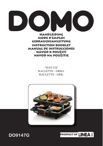 Návod Domo DO9147G Raclette gril