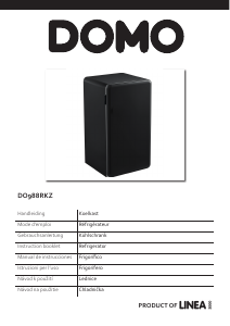 Manual de uso Domo DO988RKZ Refrigerador