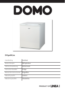 Manual Domo DO906K/02 Refrigerator