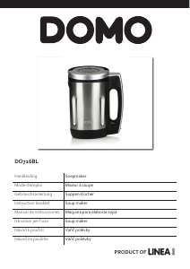 Manual Domo DO716BL Soup Maker