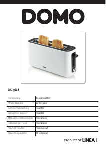 Manual Domo DO962T Toaster