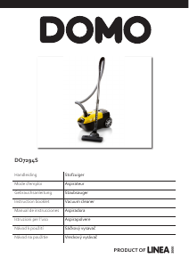 Mode d’emploi Domo DO7294S Aspirateur