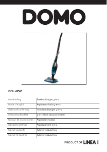 Manual Domo DO228SV Vacuum Cleaner